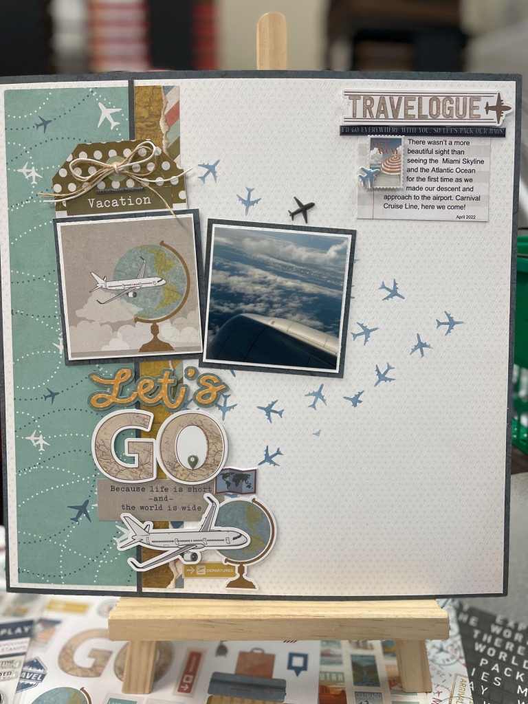 TRAVEL SERIES: Vacation Layouts by Peggy – Memory Bound Scrapbook Store Blog